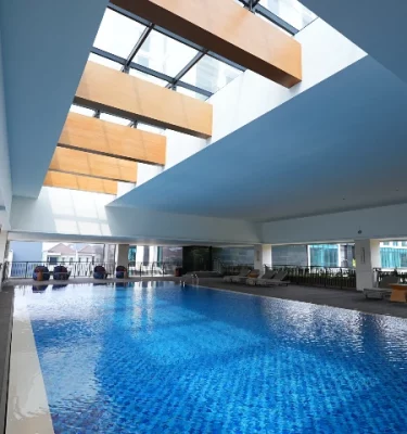 Semi Indoor Swimming Pool
